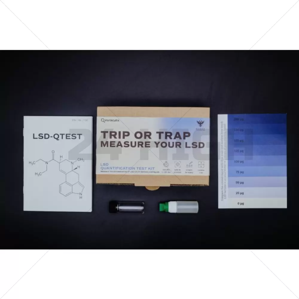 LSD-QTest - Test de dépistage du LSD (Miraculix)