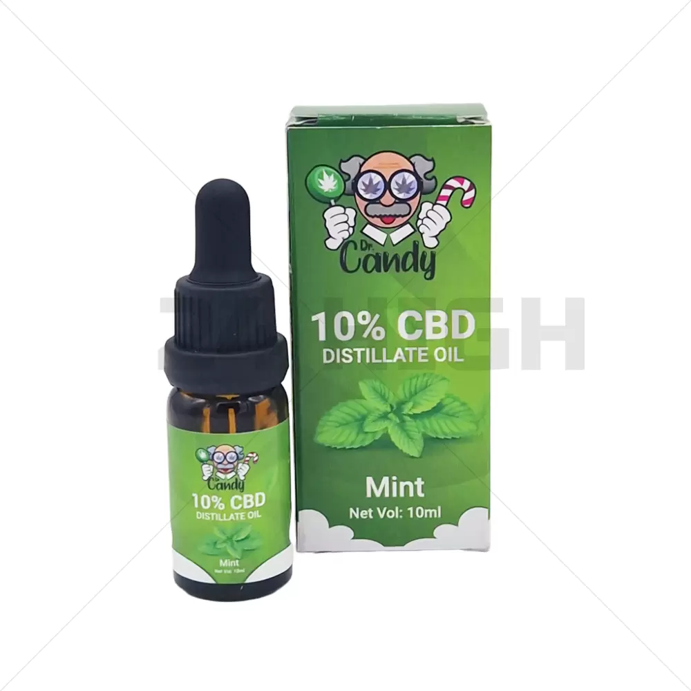 Huile de CBD Menthe 10% - 10ML (1000MG)