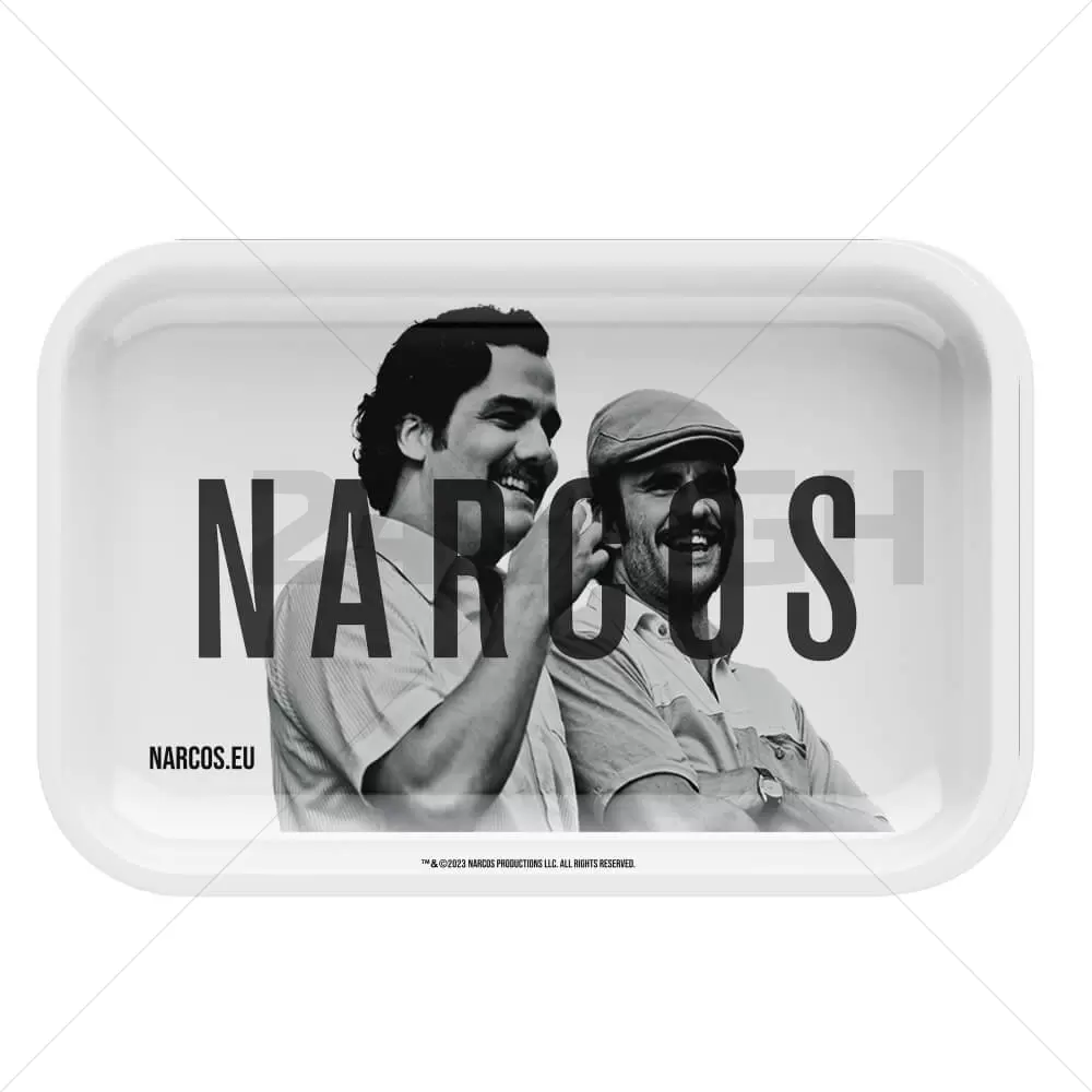 Narcos - plateau à rouler Blanc Petit