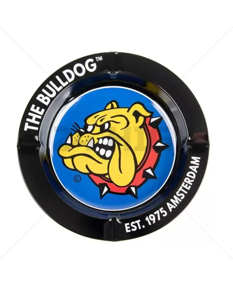 The Bulldog Ashtray Tin Black (Cendrier en étain)