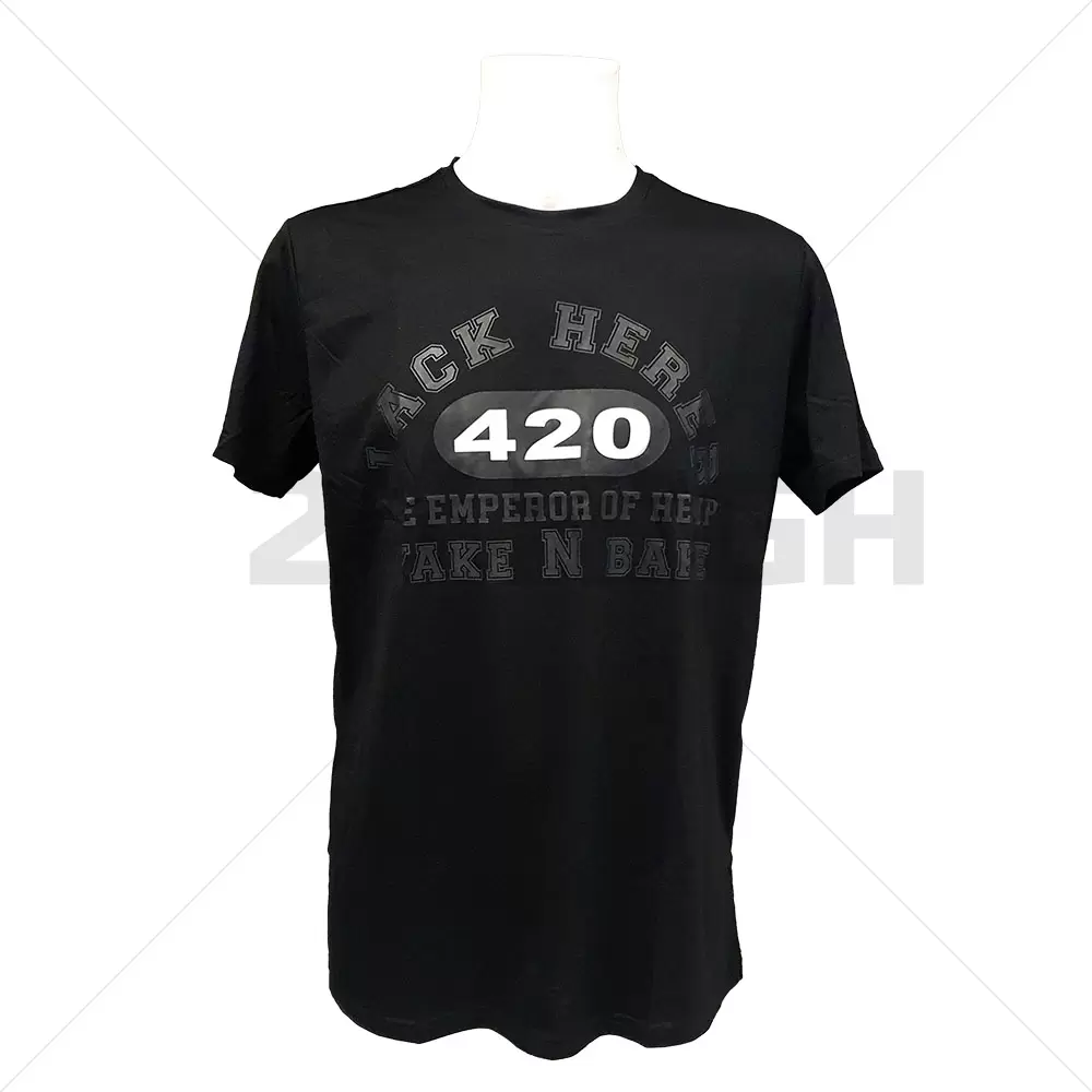 T-shirt Jack Herer 420 Noir