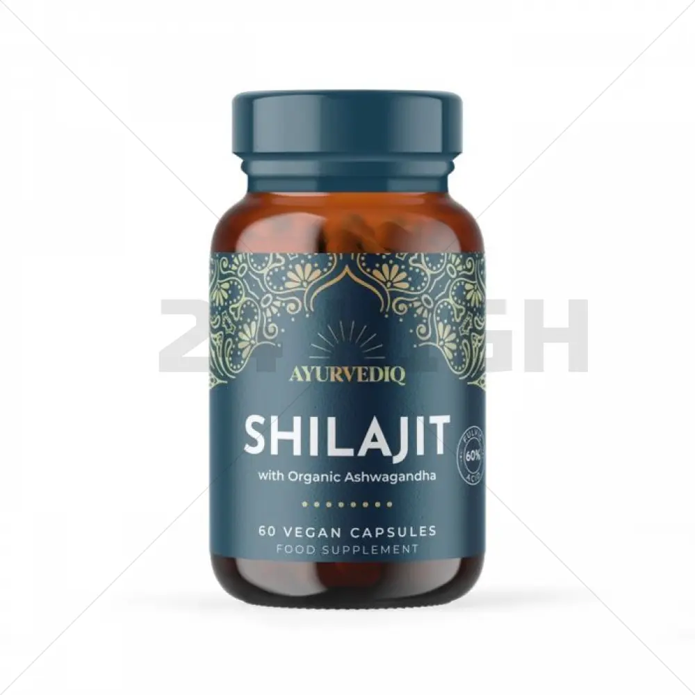 Extrait de Shilajit & Ashwagandha (Ayurvediq) - 60caps