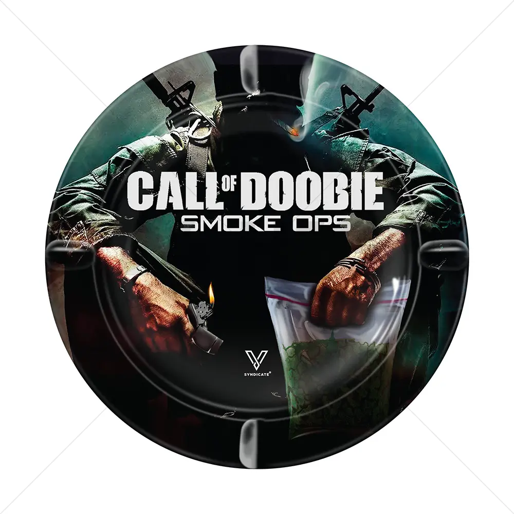 Cendrier en métal Call of Doobie 