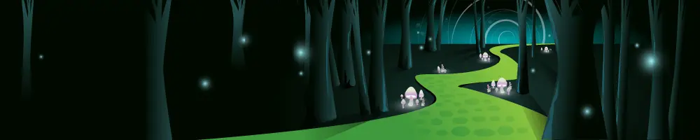 Trees in header